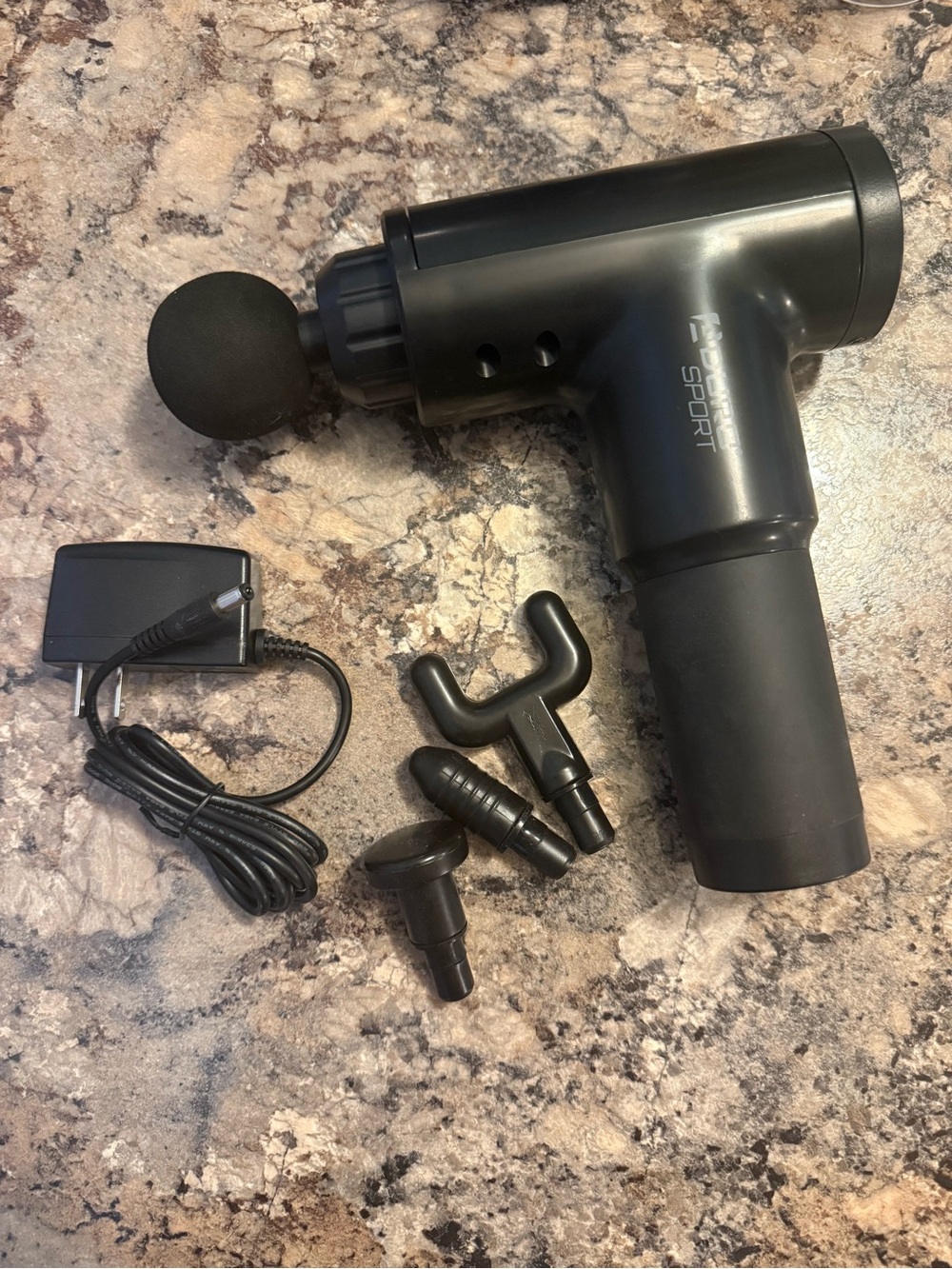 Sport Percussion Massage Gun - Black